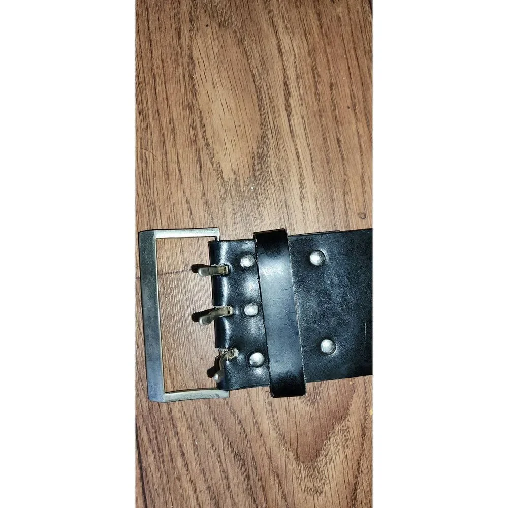 Wide Leather Belt